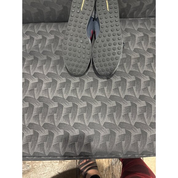 New Balance 410 Retro Sneakers Mens Navy Blue & Red Mesh Suede  Size 9 - Picture 6 of 7